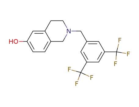 2-(3,5-bis-trifluoromethyl-benzyl)-1,2,3,4-tetrahydro-isoquinolin-6-ol