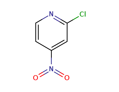 Molecular Structure of 23056-36-2 (2-Chloro-4-nitropyridine)
