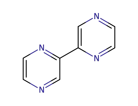 Molecular Structure of 10199-00-5 (2,2'-Bipyrazine)