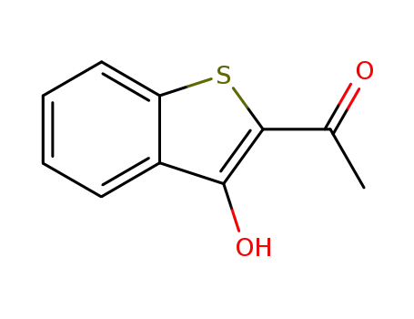 2-acetyl-3-hydroxybenzo[b]thiophene