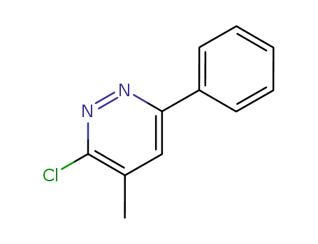 Molecular Structure of 28657-39-8 (3-chloro-4-methyl-6-phenylpyridazine)