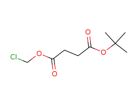 Molecular Structure of 432037-43-9 (Butanedioic, 1-(chloromethyl)-4-t-butyl ester)