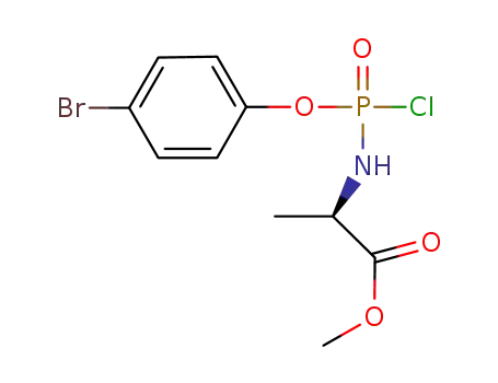 p-bromophenyl methoxyalaninyl phosphorochloridate