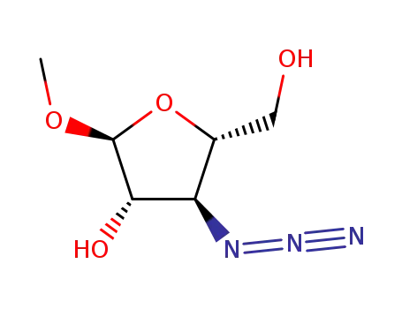 methyl 3-azido-3-deoxy-α-D-arabinofuranoside