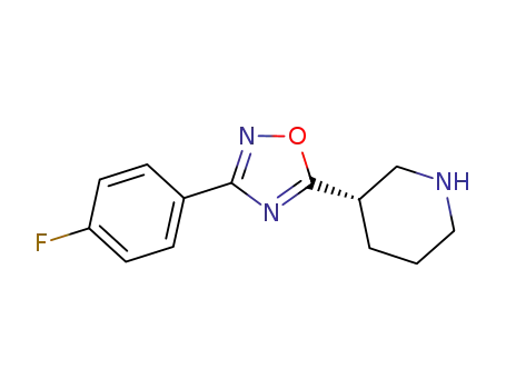 (S)-3-[3-(4-fluoro-phenyl)-[1,2,4]oxadiazol-5-yl]-piperidine