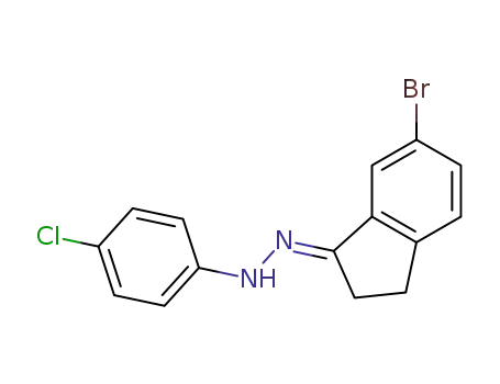 N-(6-Bromo-indan-1-ylidene)-N'-(4-chloro-phenyl)-hydrazine