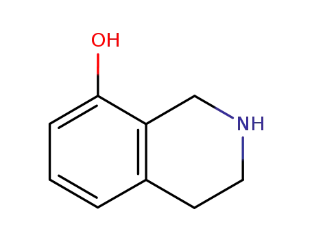 Molecular Structure of 32999-37-4 (1,2,3,4-TETRAHYDRO-ISOQUINOLIN-8-OL)