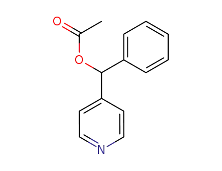 (phenyl)(4-pyridyl)methanol acetate