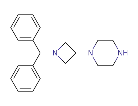 1-(1-benzhydrylazetidin-3-yl)piperazine