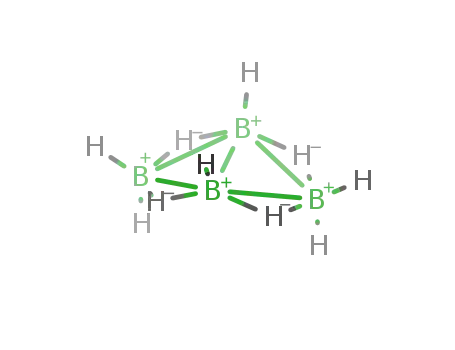 Molecular Structure of 18283-93-7 (Tetraborane(10).)