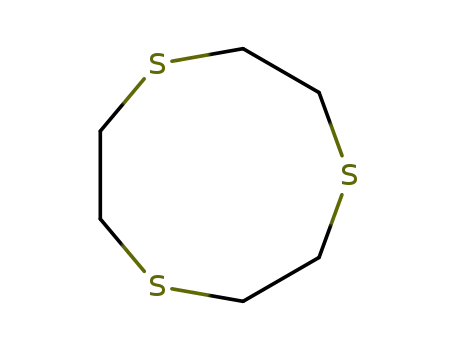 Molecular Structure of 6573-11-1 (1,4,7-TRITHIACYCLONONANE)