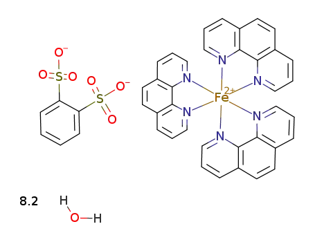 tris(1,10-phenanthroline)iron(II), o-benzenedisulfonate salt