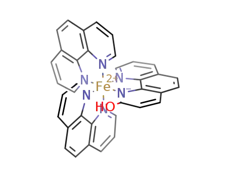 Fe(1,10-phenanthroline)2(C12H10N2O)(1+)