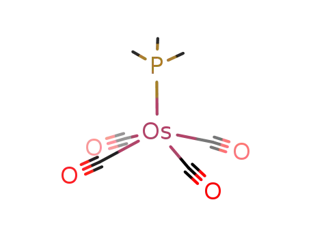 Molecular Structure of 89579-59-9 (Osmium, tetracarbonyl(trimethylphosphine)-)