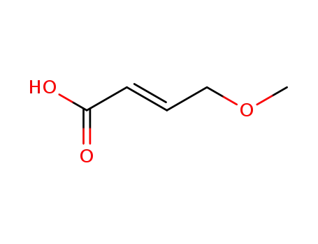 Molecular Structure of 63968-74-1 ((2E)-4-Methoxy-2-butenoic Acid)