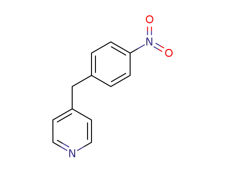 Molecular Structure of 1083-48-3 (4-(4-Nitrobenzyl)pyridine)