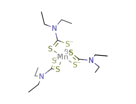 tris(N,N-diethyldithiocarbamato)manganese(III)