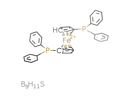 arachno-9-1,1'-bis(diphenylphosphino)ferrocene-6-SB9H11