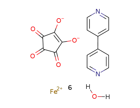 ([Fe(4,4'-bipyridyl)(H2O)4]*croconate*(H2O)2)n