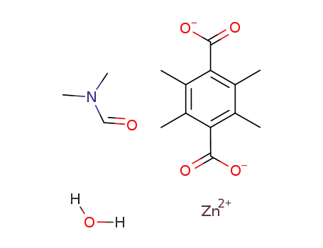 Zn(2,3,5,6-tetramethyl-1,4-benzenedicarboxylate)*H2O*(N,N-dimethylformamide)