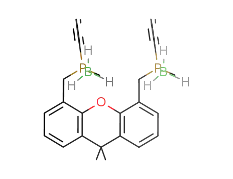 (9,9-Dimethyl-9H-xanthene-4,5-diyl)bis(methylene)bis(methylphenylphosphine-borane)