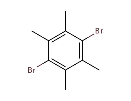 Molecular Structure of 1646-54-4 (1,4-DIBROMO-2,3,5,6-TETRAMETHYLBENZENE)