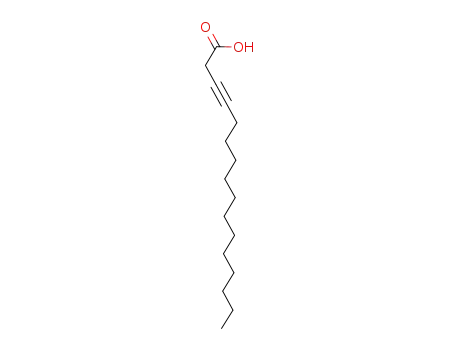 Molecular Structure of 89199-90-6 (3-Hexadecynoic acid)
