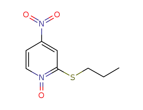 4-nitro-2-(propylsulfanyl)pyridine-N-oxide