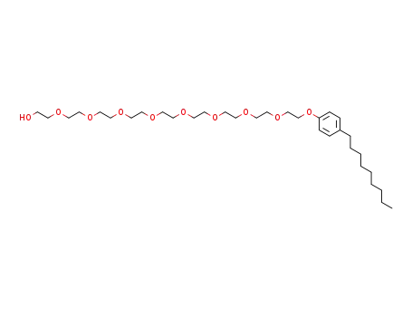 Molecular Structure of 14409-72-4 (Nonaethylene glycol p-nonylphenyl ether)