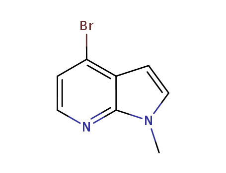 4-Bromo-1-methyl-1H-pyrrolo[2,3-b]pyridine