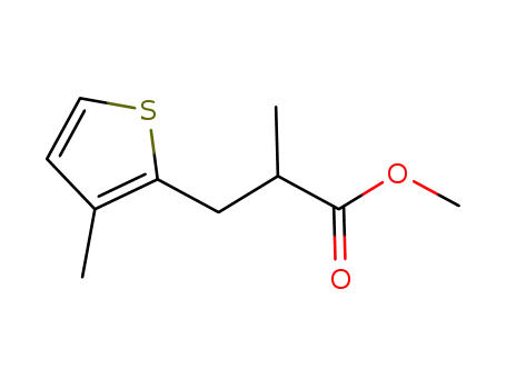 2-methyl-3-(3-methyl-thiophen-2-yl)-propionic acid methyl ester