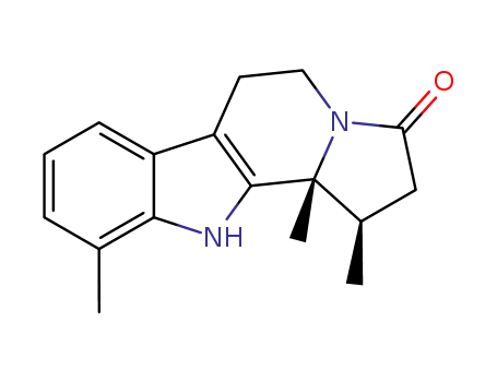 (1R,11bR)-1,10,11b-trimethyl-1,2,5,6,11,11b-hexahydro-3H-indolizino[8,7-b]indol-3-one