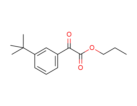 propyl 3-tert-butylbenzoylformate