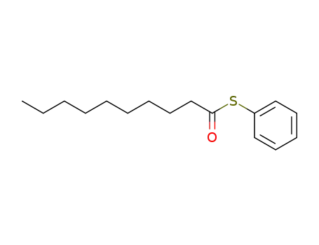 Molecular Structure of 51892-25-2 (Decanethioic acid, S-phenyl ester)