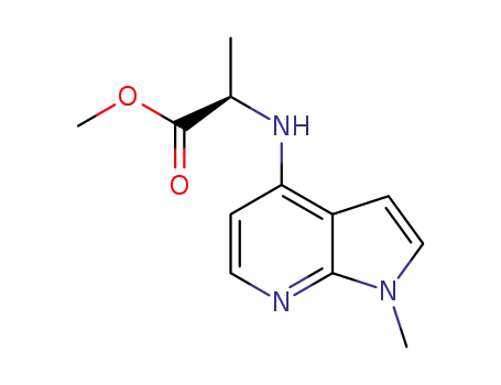 (R)-methyl 2-((1-methyl-1H-pyrrolo[2,3-b]pyridin-4-yl)amino)propanoate