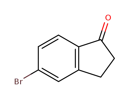 Molecular Structure of 34598-49-7 (5-Bromoindanone)