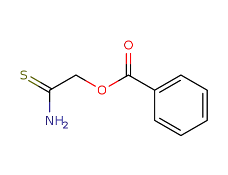 Molecular Structure of 40516-65-2 (2-BENZOYLOXYETHANETHIOAMIDE)