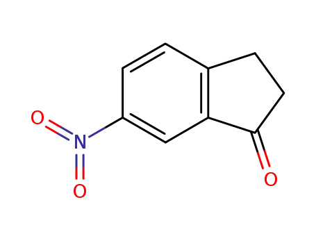 Molecular Structure of 24623-24-3 (6-NITROINDANONE)