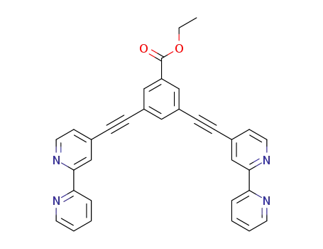 ethyl 3,5-bis(2,2’-bipyridin-4-ylethynyl)benzoate
