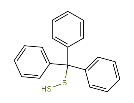 Molecular Structure of 3492-71-5 (Benzenemethanesulfenothioic acid,R,R-diphenyl- )