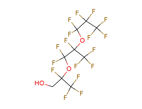 1-Propanol,2,3,3,3-tetrafluoro-2-[1,1,2,3,3,3-hexafluoro-2-(1,1,2,2,3,3,3-heptafluoropropoxy)propoxy]- 14548-74-4