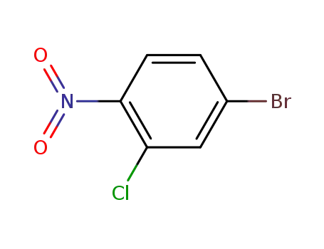 Molecular Structure of 89465-97-4 (4-bromo-2-chloro-1-nitrobenzene)
