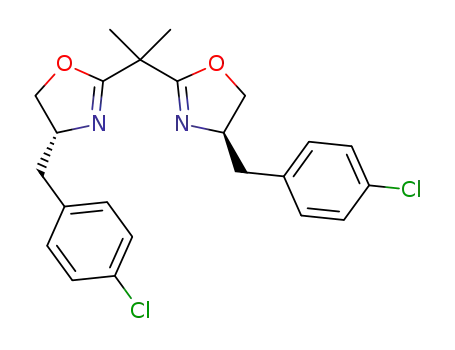 2,2'-(propane-2,2-diyl)bis[(R)-4-(4-chlorobenzyl)-4,5-dihydrooxazole]