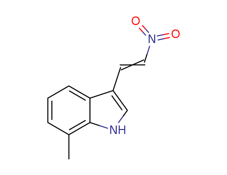 1H-Indole, 7-methyl-3-(2-nitroethenyl)-