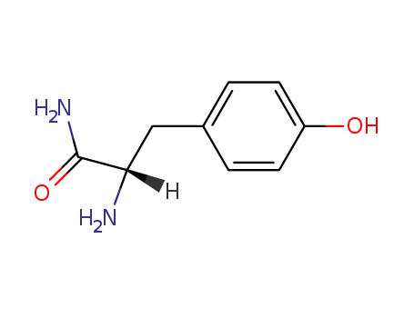 Benzenepropanamide, a-amino-4-hydroxy-, (aS)-