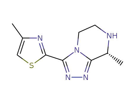 (R)-4-methyl-2-(8-methyl-5,6,7,8-tetrahydro-[1,2,4]triazolo[4,3-a]pyrazin-3-yl)thiazole