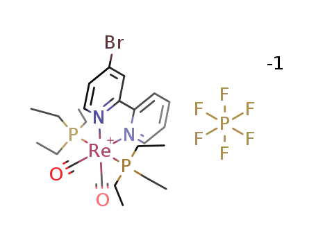 [Re(4-bromo-2,2'-bipyridine)(CO)2(PEt3)2](PF6)