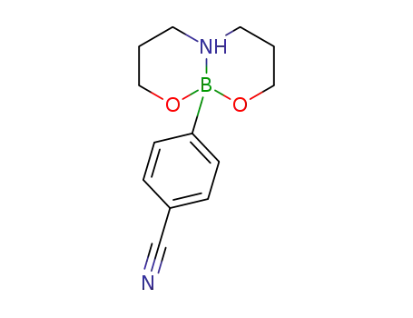 10-(4-cyanophenyl)octahydro-[1,3,2]oxazaborinino[2,3-b][1,3,2]oxazaborinin-5-ium-10-uide