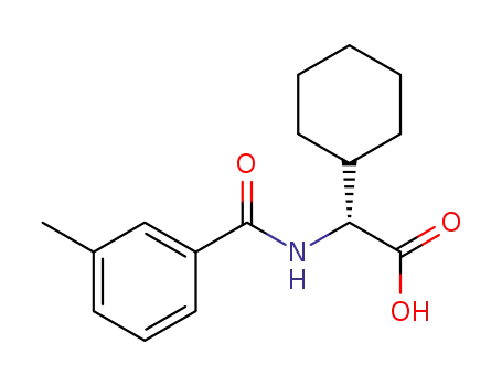 (R)-2-cyclohexyl-2-(3-methylbenzamido)acetic acid