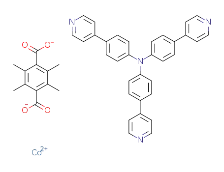 [Co(tris(4-(pyridin-4-yl)phenyl)amine)(2,3,5,6-tetramethyl-1,4-benzenedicarboxylate)]n